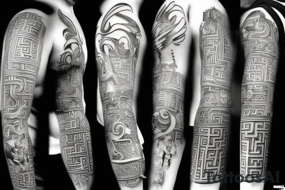 greek god Hermes tattoo idea