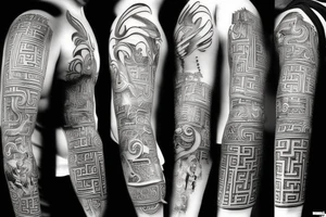 greek god Hermes tattoo idea