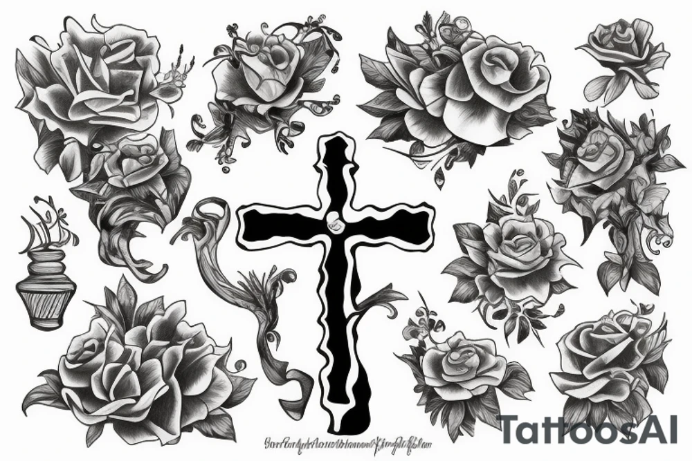 cross tattoo idea