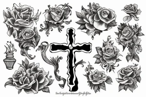 cross tattoo idea