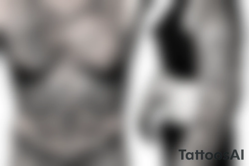 tatto for man on chest tattoo idea