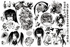 anime tattoo idea
