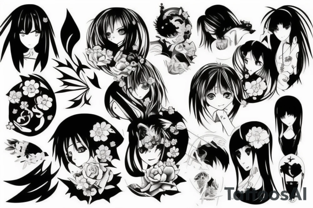 anime tattoo idea