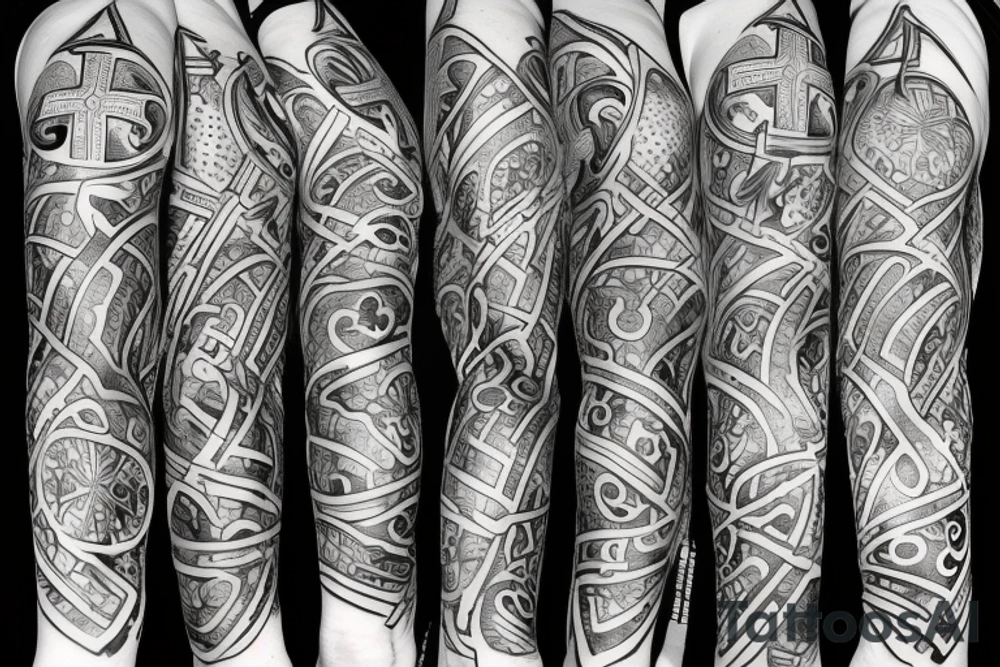Cross tattoo idea