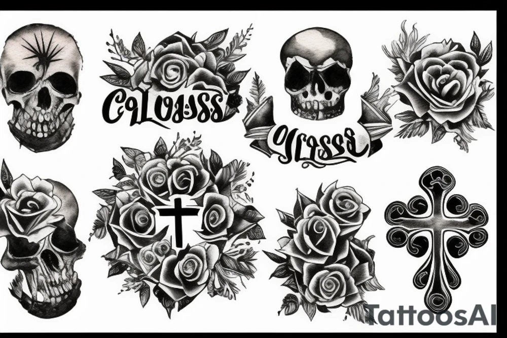 Cross tattoo idea
