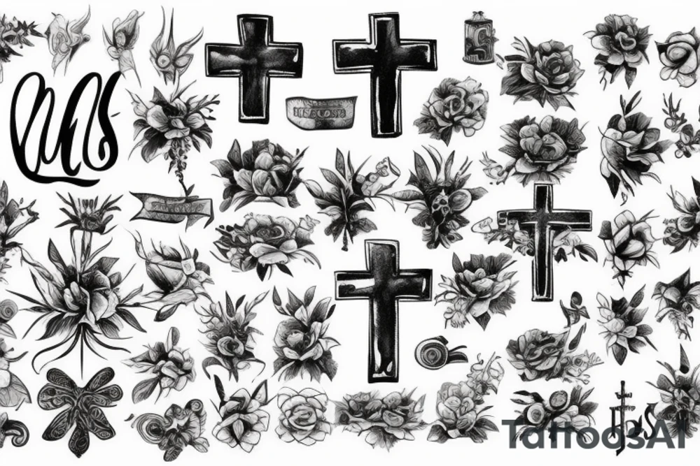 Cross tattoo idea