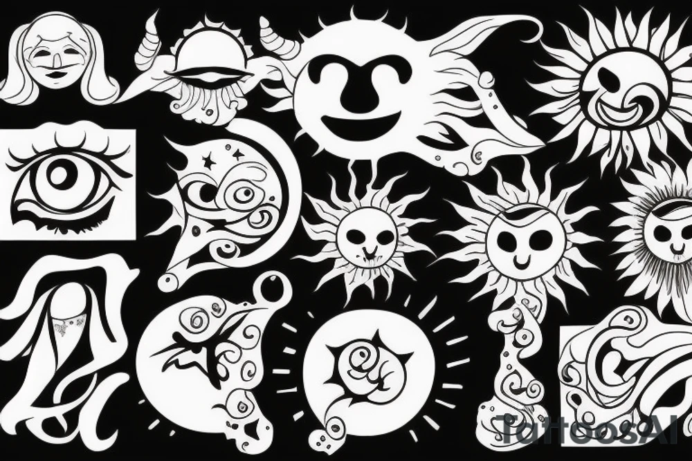 trailer with the sun tattoo idea