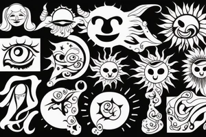 trailer with the sun tattoo idea