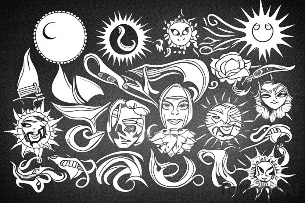 trailer with the sun tattoo idea