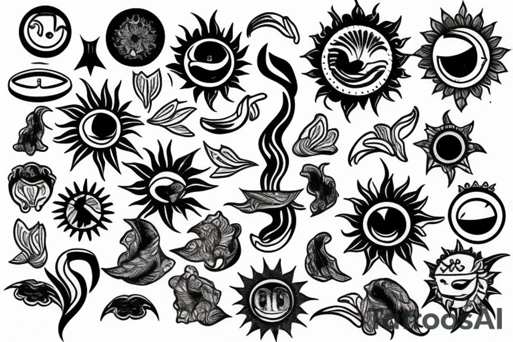 trailer with the sun tattoo idea