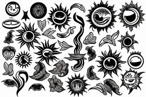trailer with the sun tattoo idea