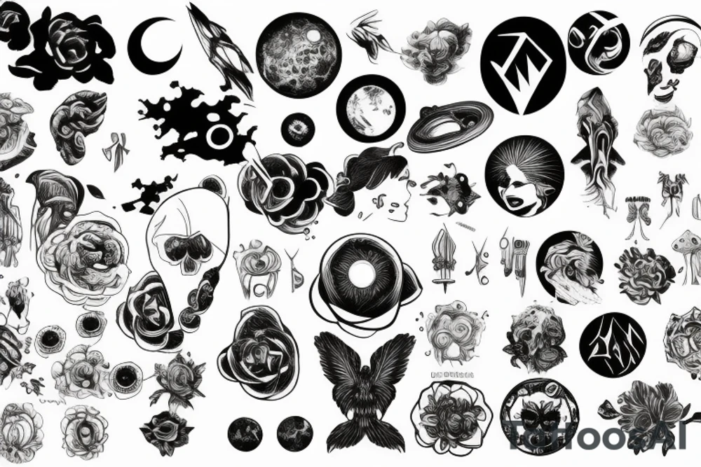 mind, universe tattoo idea