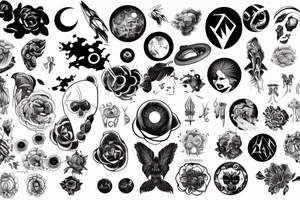 mind, universe tattoo idea