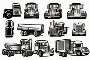 truck tattoo idea