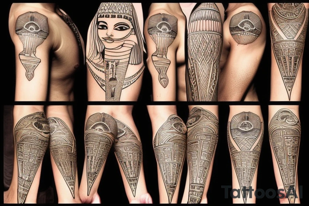 egypt tattoo idea