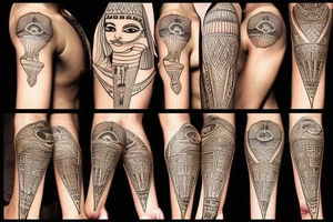 egypt tattoo idea