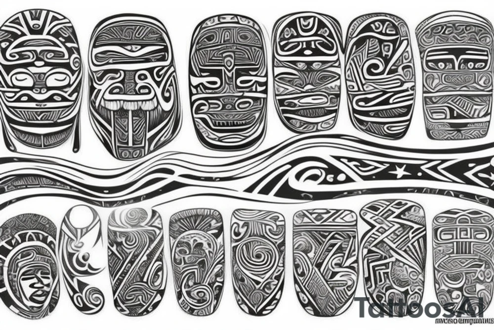Maori tattoo idea