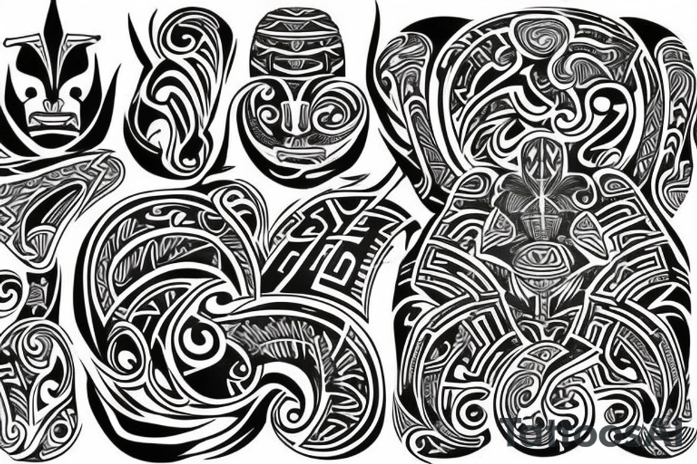 Maori tattoo idea