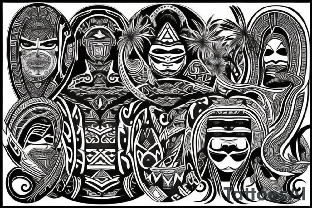 Maori tattoo idea