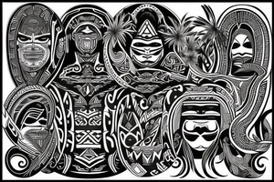 Maori tattoo idea