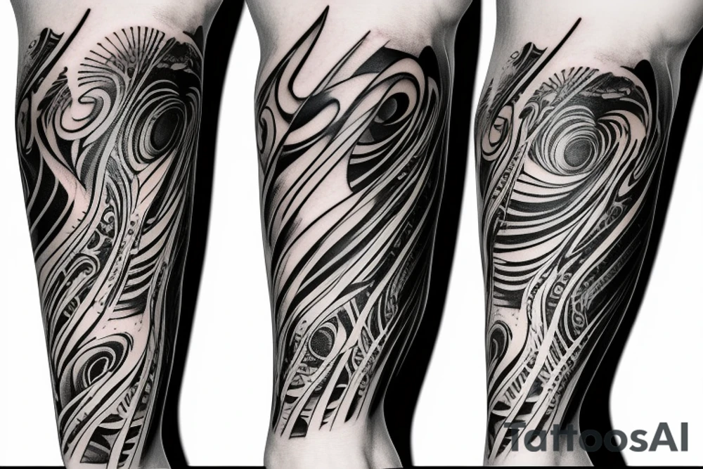 Forearm sleeve tattoo idea