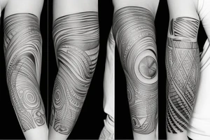Forearm sleeve tattoo idea