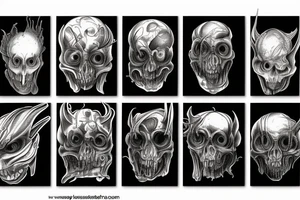 giger style tattoo idea