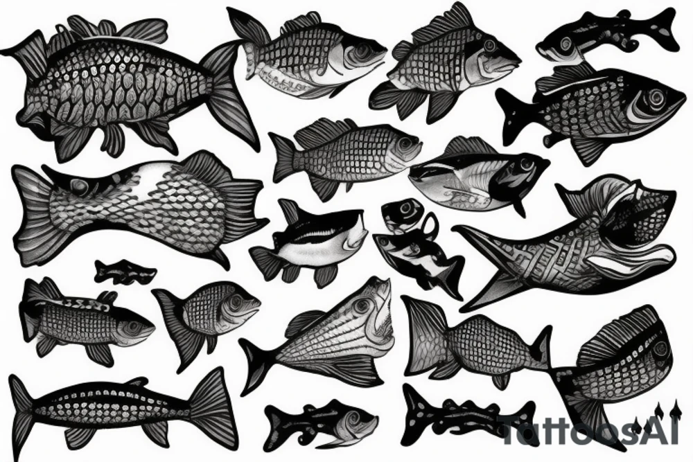 A fish that looks li tattoo idea