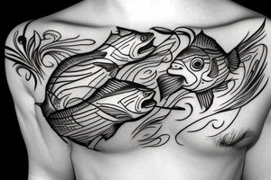 A fish that looks li tattoo idea