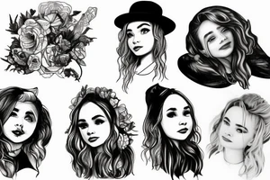 Sabrina Carpenter tattoo idea
