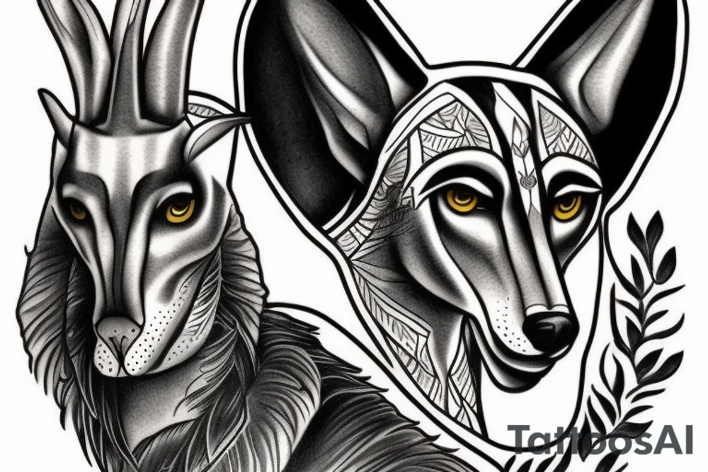 Anubis tattoo idea