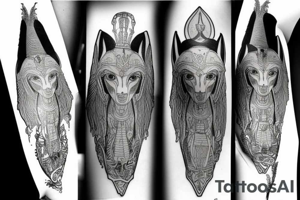 Anubis tattoo idea