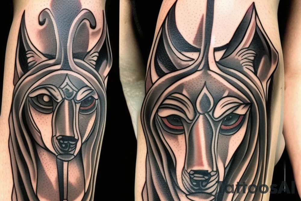 Anubis tattoo idea