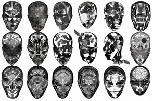 Artificial intelligence tattoo idea