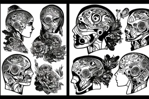 Artificial intelligence tattoo idea