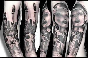Artificial intelligence tattoo idea