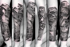 Artificial intelligence tattoo idea