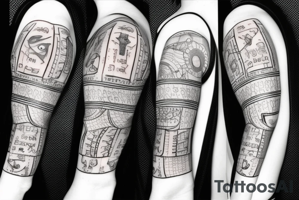 Artificial intelligence tattoo idea