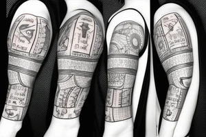 Artificial intelligence tattoo idea