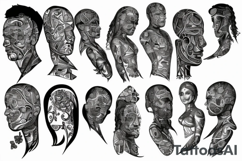 Artificial intelligence tattoo idea