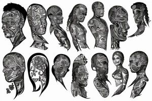Artificial intelligence tattoo idea