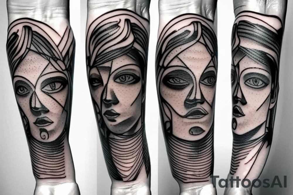 Artificial intelligence tattoo idea