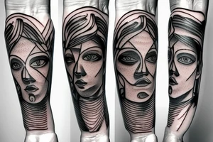 Artificial intelligence tattoo idea