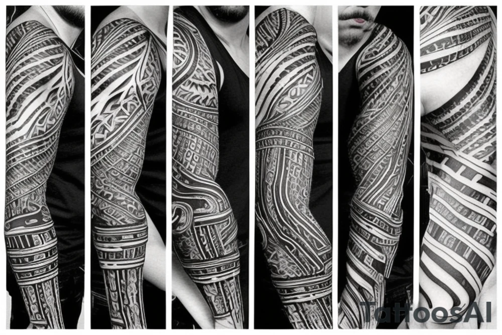 black and sharp , centipede , half sleeve
arm , shoulder , man , chest and arm tattoo idea