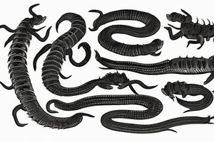 centipede tattoo idea