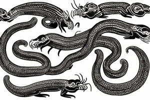 centipede tattoo idea