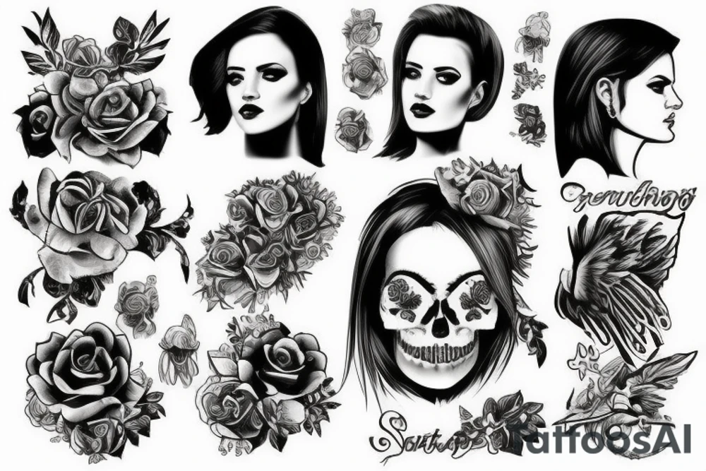 Skrzydło tattoo idea