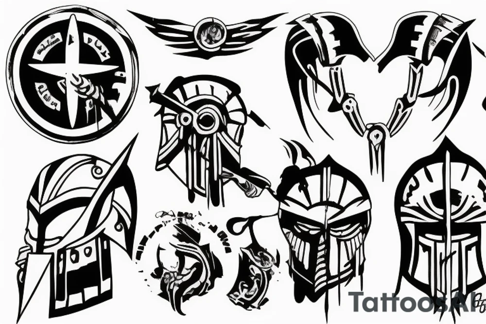 Spartan tattoo idea