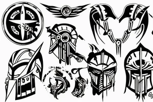 Spartan tattoo idea