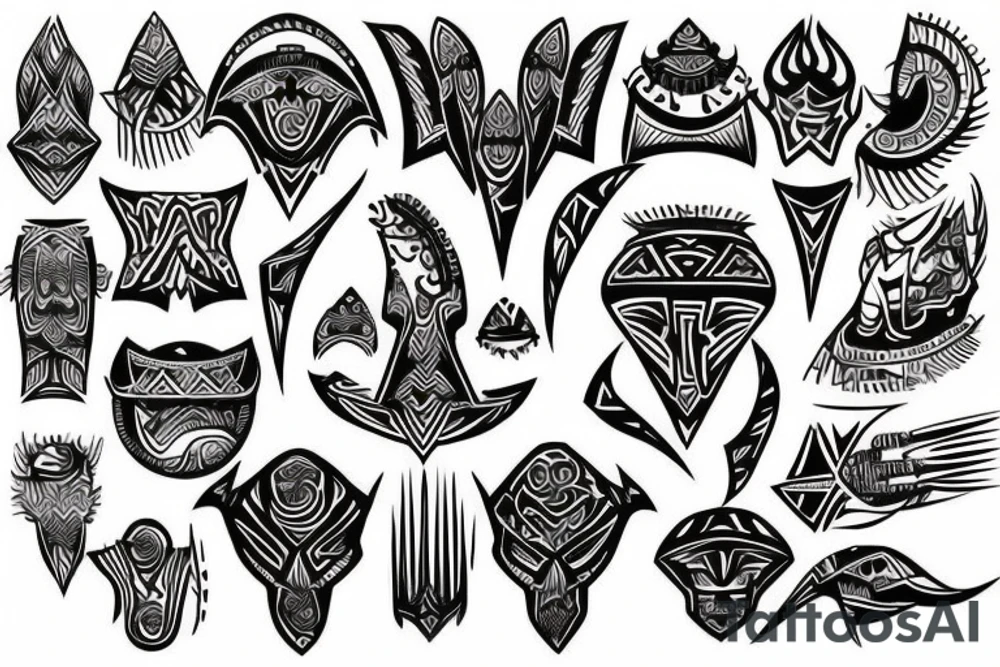 Tribal tattoo idea